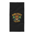Tiki Beach Towel — 'Barefoot Tiki Tours Sarasota, FL' Tropical Beach Towel