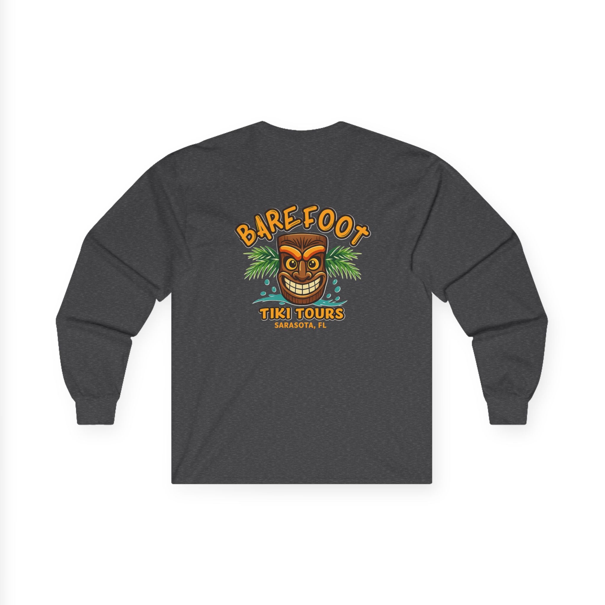 Barefoot Tiki Tours long sleeve tee | Retro Tiki