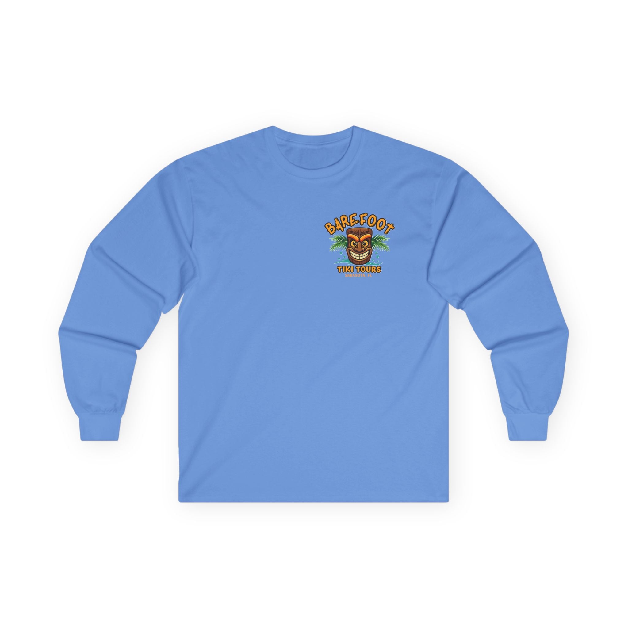 Barefoot Tiki Tours long sleeve tee | Retro Tiki