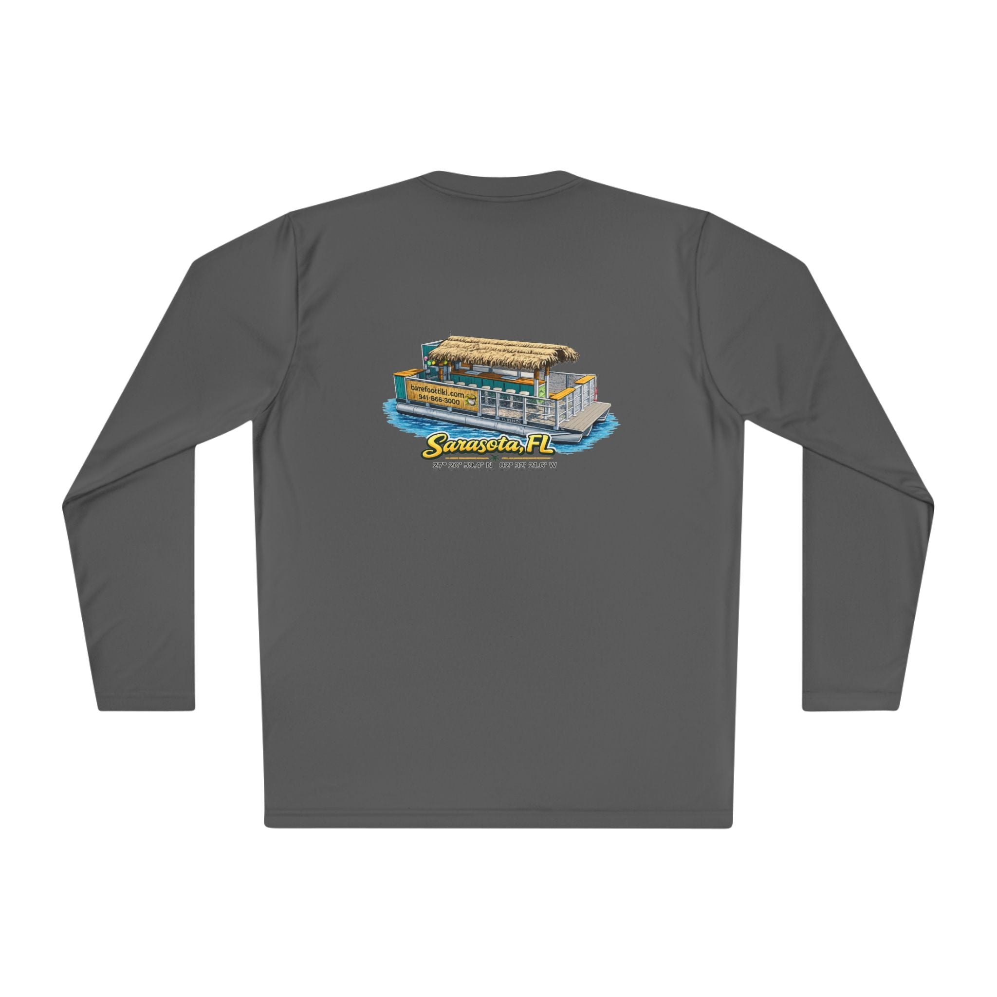 Barefoot Tiki Long Sleeve Performance Tee