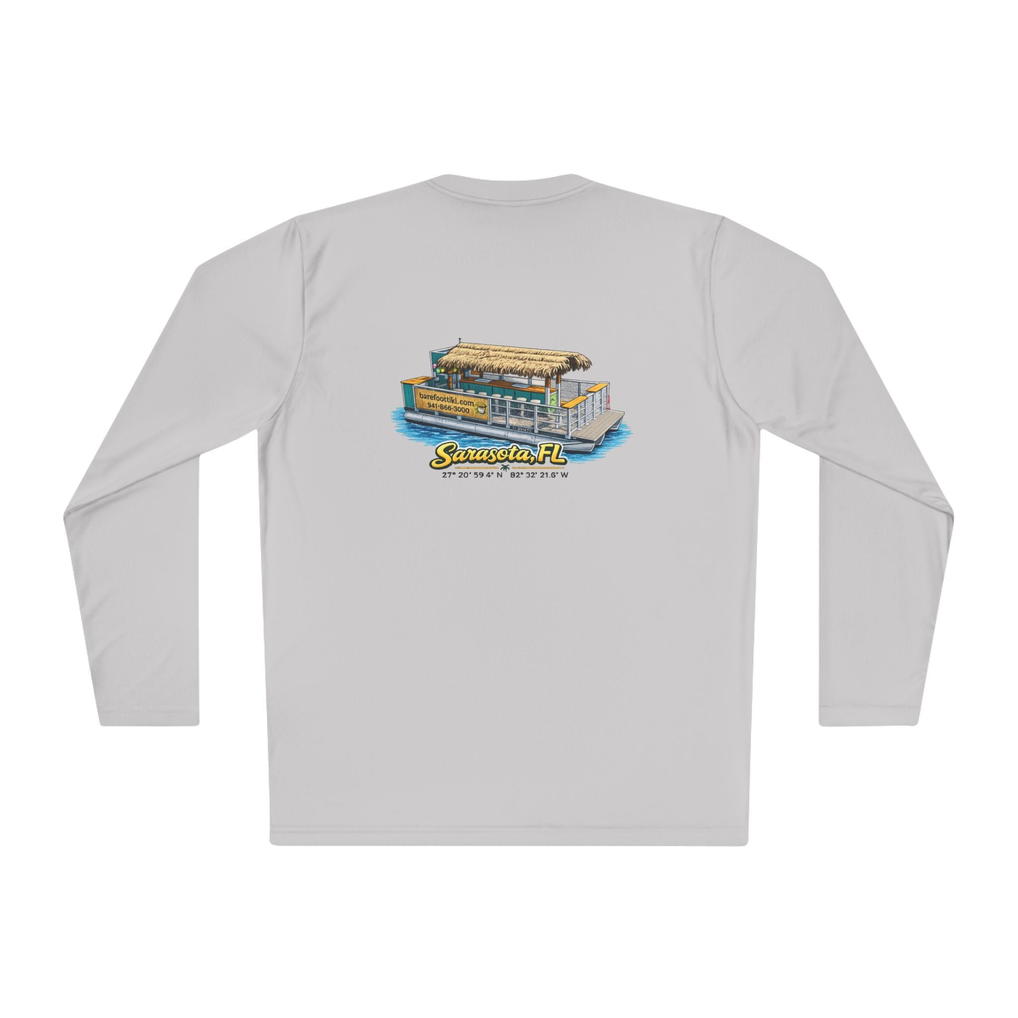 Barefoot Tiki Long Sleeve Performance Tee