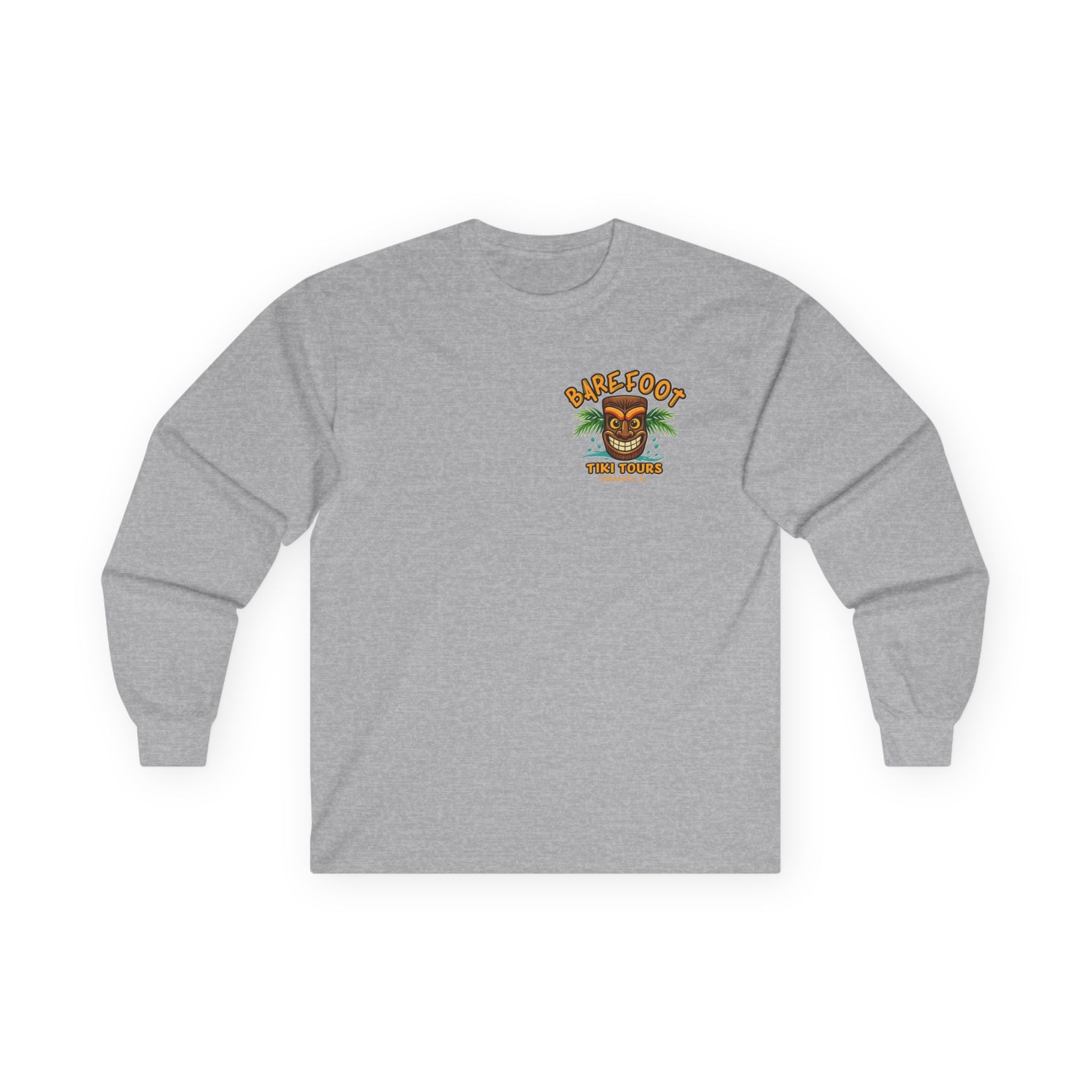 Barefoot Tiki Tours long sleeve tee | Retro Tiki