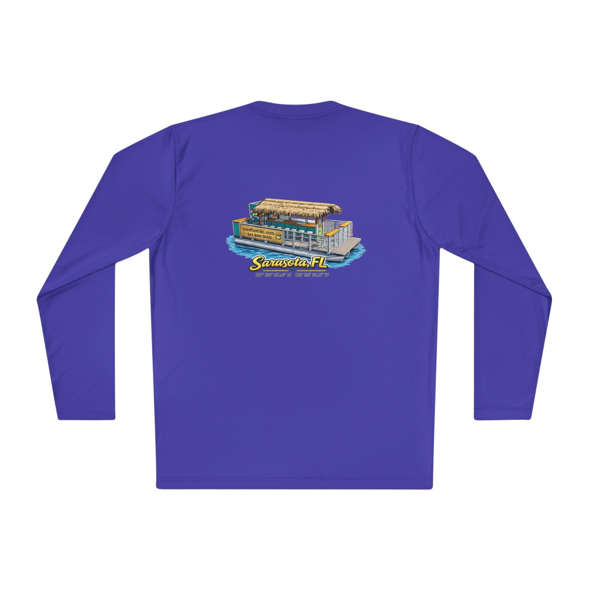 Barefoot Tiki Long Sleeve Performance Tee