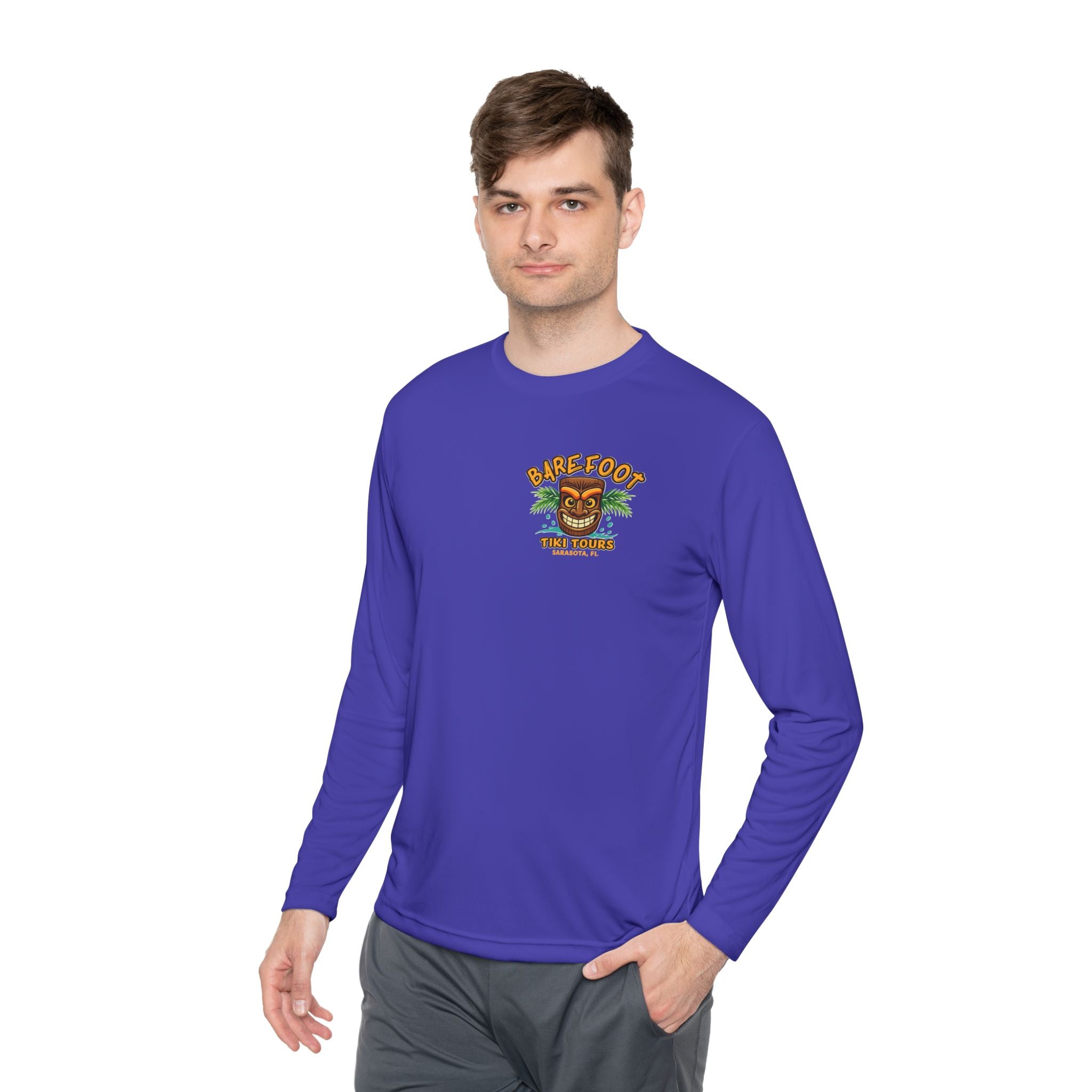 Barefoot Tiki Long Sleeve Performance Tee