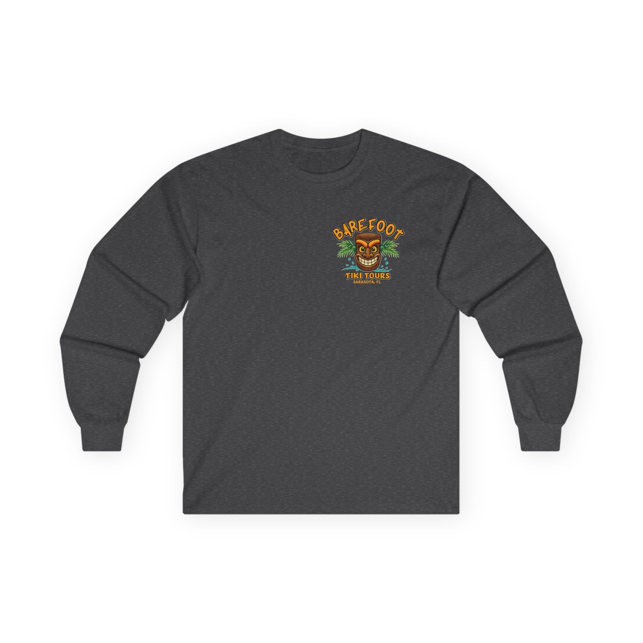 Barefoot Tiki Tours long sleeve tee | Retro Tiki