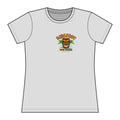 Barefoot Tiki Tours Women's Rashguard Tee — Tropical Surf & Beach Vacation Shirt