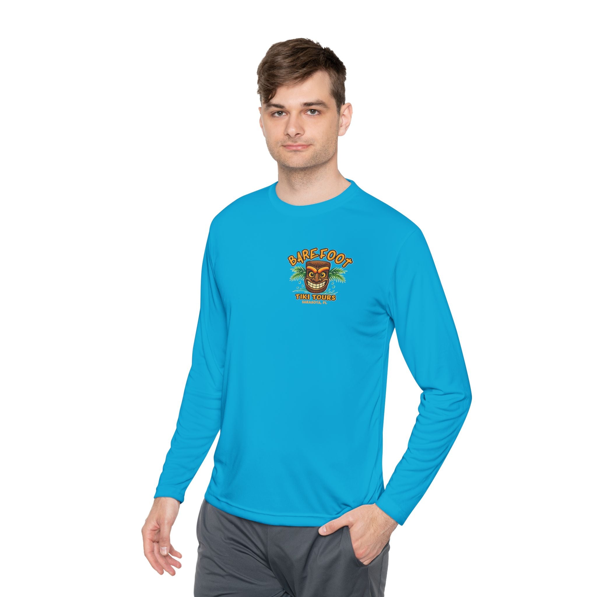 Barefoot Tiki Long Sleeve Performance Tee