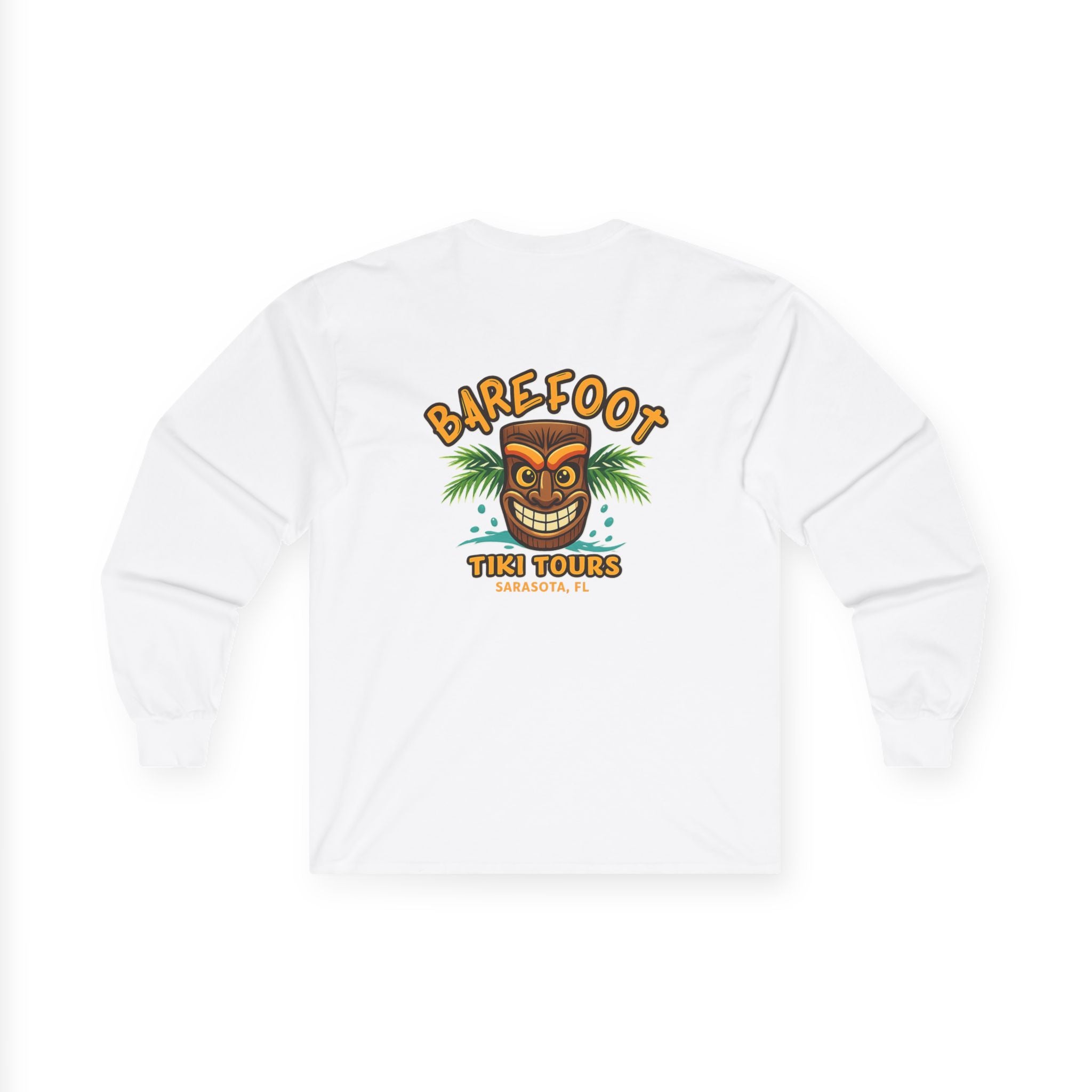 Barefoot Tiki Tours long sleeve tee | Retro Tiki